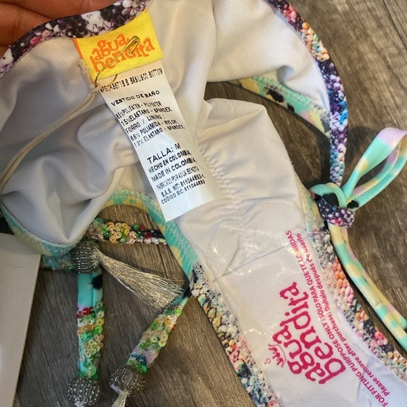 Agua Bendita python snake print swimsuit set - Picture 8 of 8